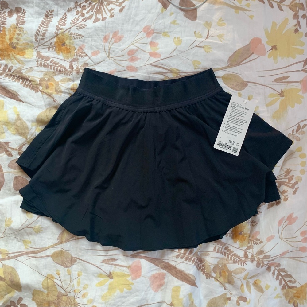 Lululemon High-Rise Court Rival Skirt (Long)